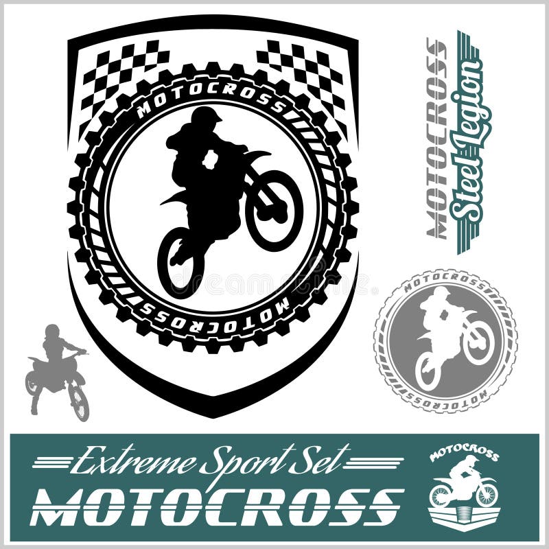 Motocross Piloto Realizando Um Salto Alto. Estilo Dos Desenhos Animados.  Ilustração Vetorial Conceitual Sobre Motocross Sport. Royalty Free SVG,  Cliparts, Vetores, e Ilustrações Stock. Image 77835191