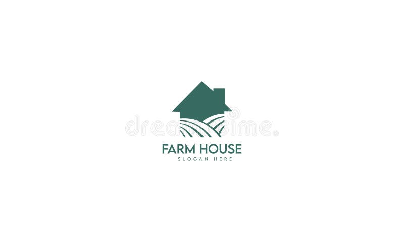 Logotyp för företagsintern logotyp mall för jordbrukslogotyp minimal logotyp för jordbruksföretag. Design av jordbrukslogotyp för jordbrukslogotyp minimal vektor för jordbrukslogotyp med jordbrukslogotyp som minimalt vektor