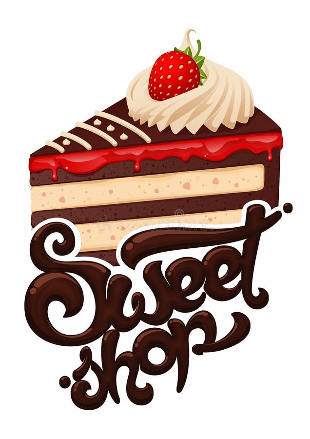 Logotype for bakery stock vector. Illustration of cake 100970802