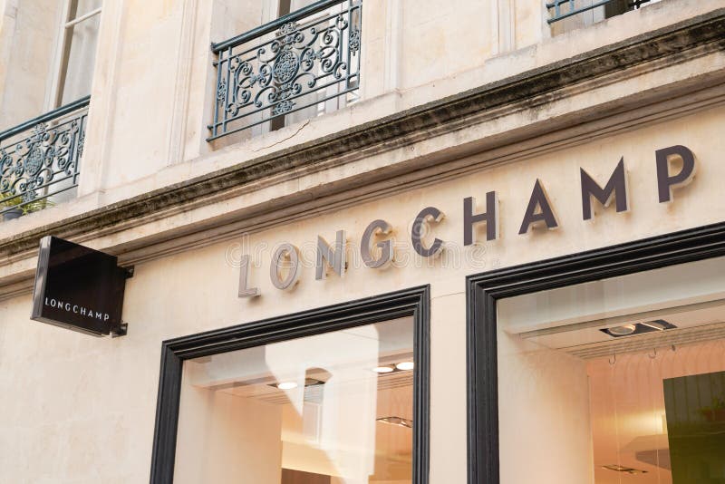 Signe De Longchamp Et Logo De La Marque Française De Luxe De