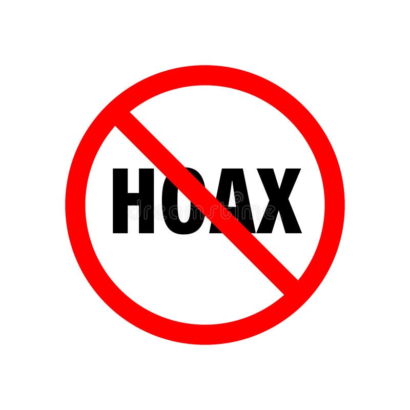 A Logotype or Typography about Hoax Stock Illustration - Illustration ...