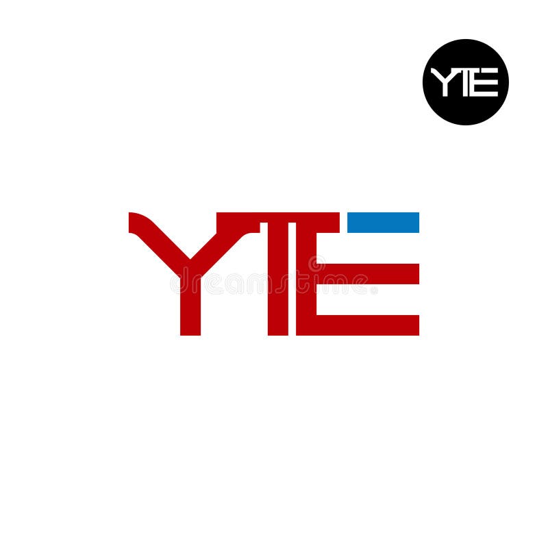 Logotypens monogramdesign stock illustrationer