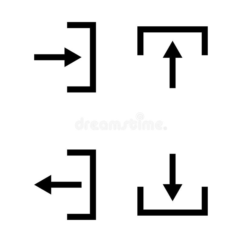 Logout icon. Exit icon flat style. Vector illustration. EPS 10. stock illustration