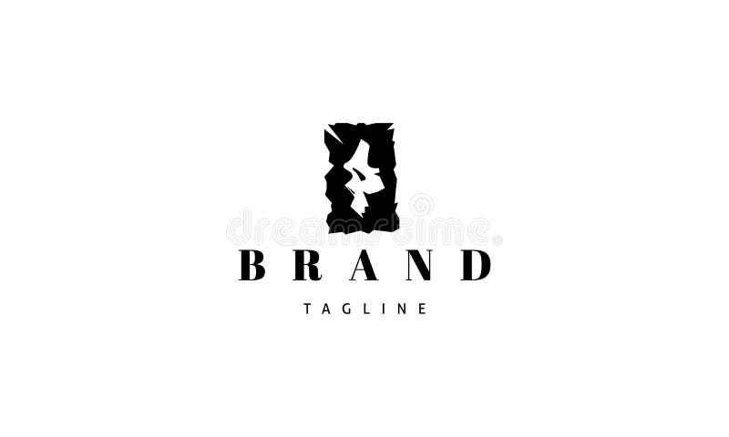 Vector logo design on which an abstract image of a mask in the form of a skull. Vector logo design on which an abstract image of a mask in the form of a skull.