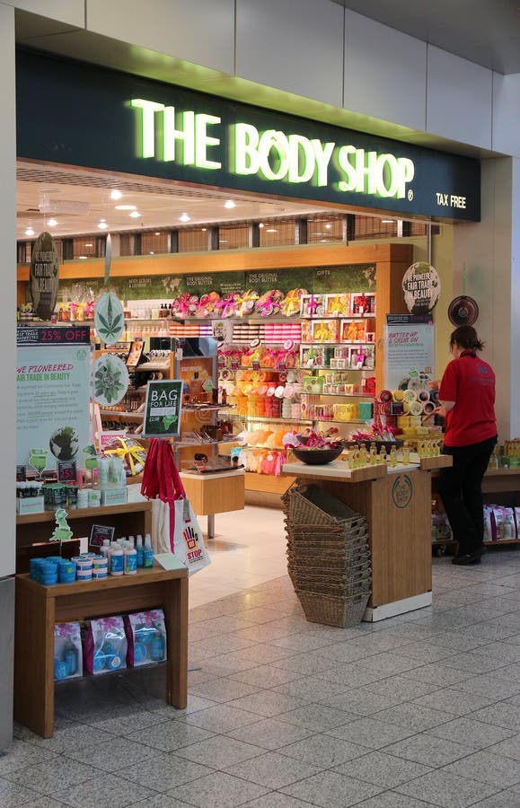 A Body Shop foto de stock