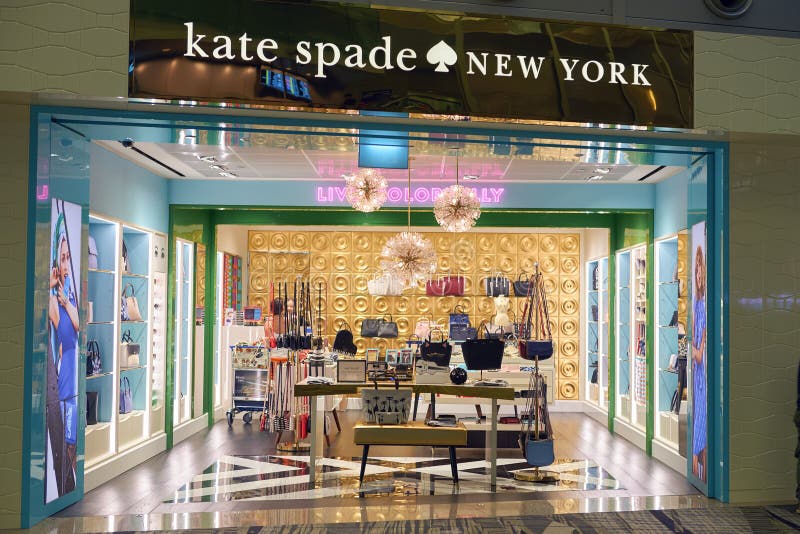 Loja de Kate Spade fotos de stock Loja de Kate Spade fotos de stock