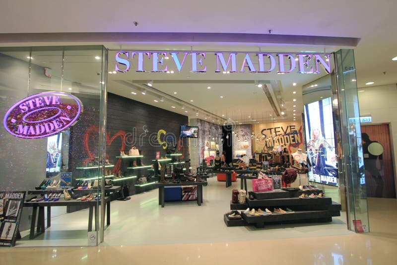 Loja de Steve Madden em Hong Kong imagem de stock Loja de Steve Madden em Hong Kong imagem de stock