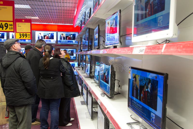 Loja de eletrodomésticos foto de stock royalty free