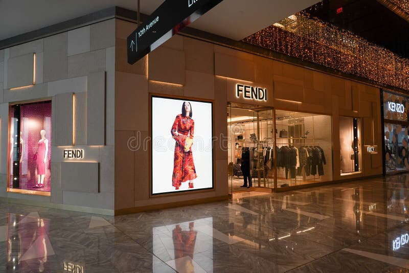 Loja Fendi Nas Lojas Do Shopping De Hudson Yards Em Nova Iorque Imagem de  Stock Editorial - Imagem de feriados, arquitetura: 241432289