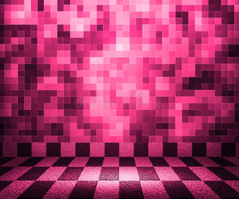 lokal för pink för bakgrundsschackbrädemosaik royaltyfri illustrationer lokal för pink för bakgrundsschackbrädemosaik royaltyfri illustrationer