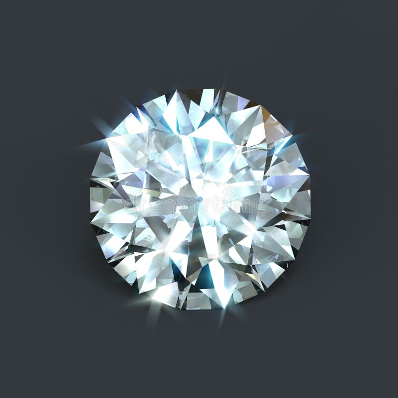 Lokalisiertes Diamantbrillantschliff