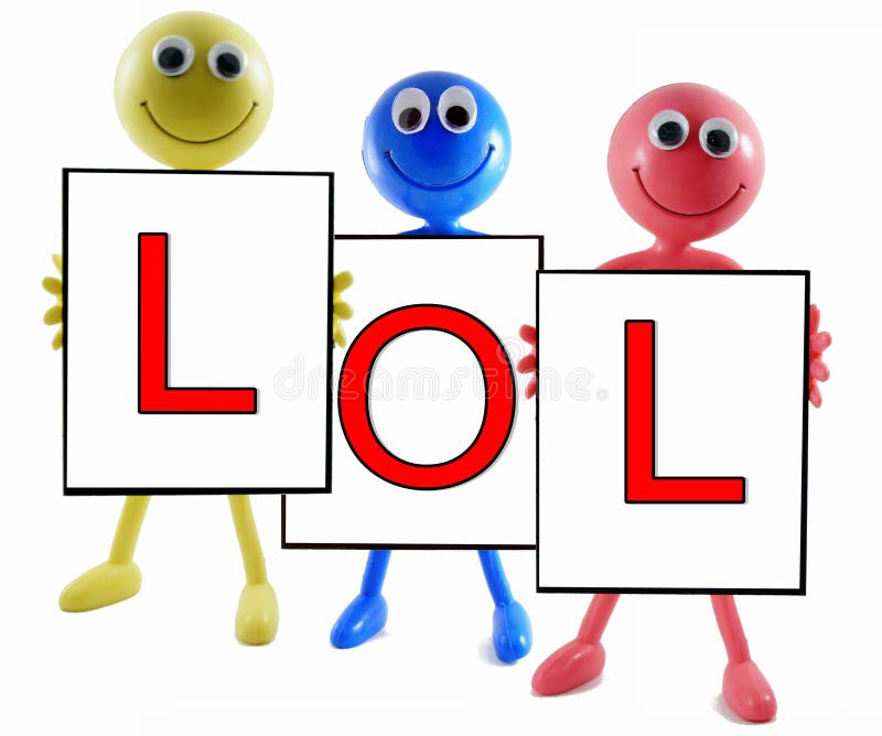 LOL Abbreviation on White Background Stock Photo - Image of figures, laugh: 16700382 LOL Abbreviation on White Background Stock Photo - Image of figures, laugh: 16700382