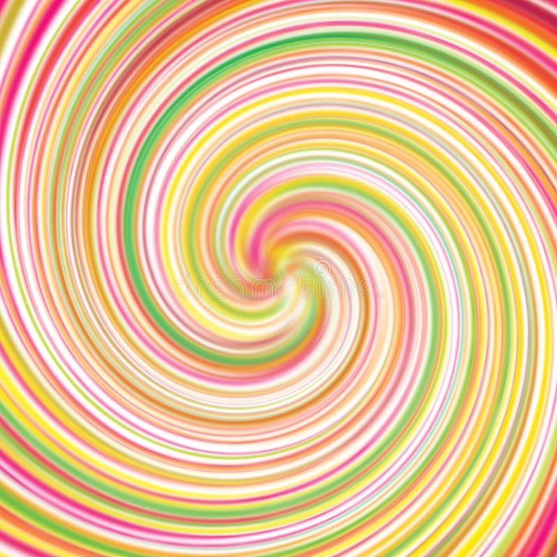 Lollipop candy swirl pattern