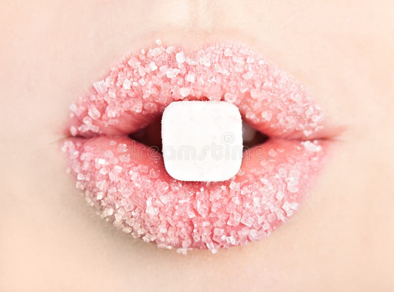 Lollipop and mouth stock photo. Image of yummy, mouth 8299950