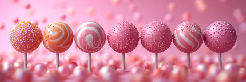 Lollylops dulce landcape fundal. scena din Candyland pentru design de joc sau prezentare. stock illustration