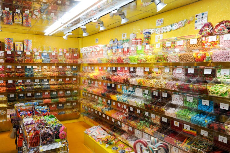 Lollypop Candy Shop at Bern on Switzerland Editorial Photo Image of