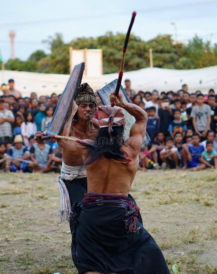 Stick Fighting (Silambam) Action Editorial Stock Photo - Image of fighting,  tournament: 9565373