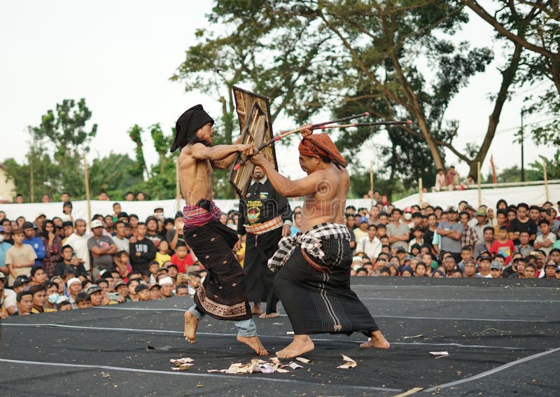 Stick Fighting (Silambam) Action Editorial Stock Photo - Image of fighting,  tournament: 9565373