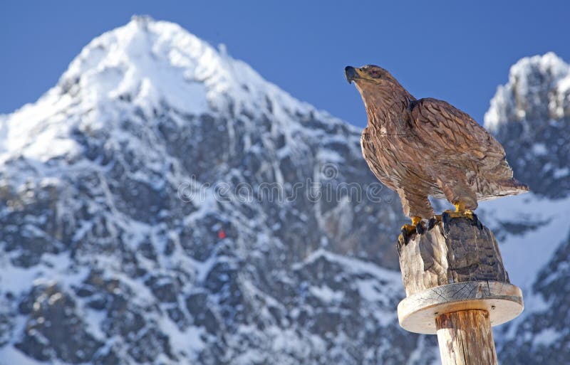 Lomnicky stit - peak in High Tatras mountains