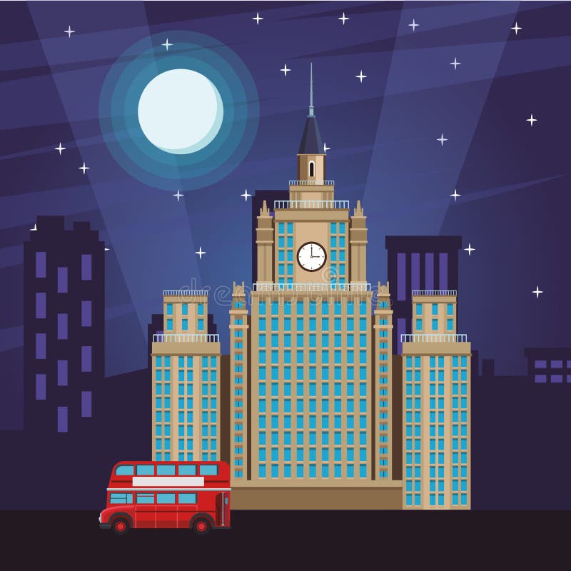 Lomonosov university icon royalty free illustration