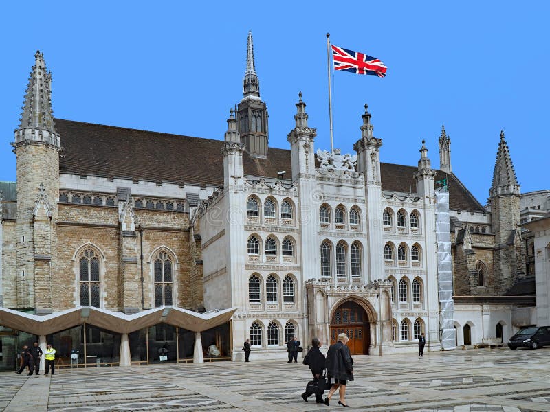 LONDEN - Guildhall stock fotografie LONDEN - Guildhall stock fotografie