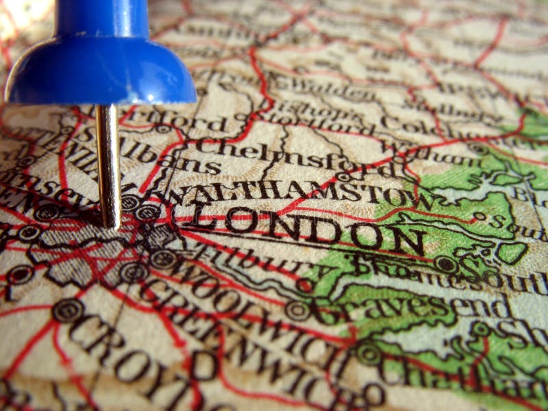 The way we looked at London in 1949. Atlas book stock images, royalty-free photos and pictures