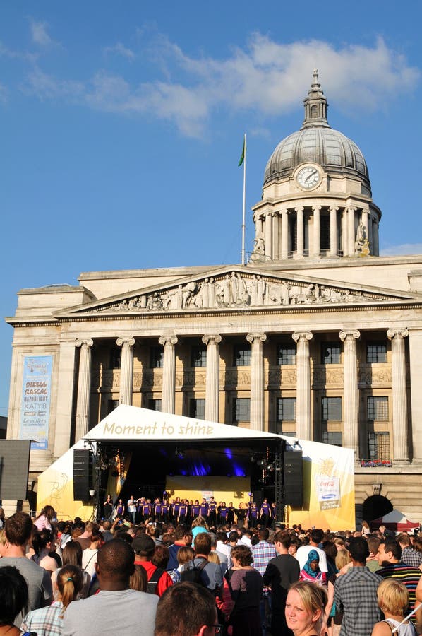 London 2012 Olympic Torch Relay Concert Editorial Image Image of