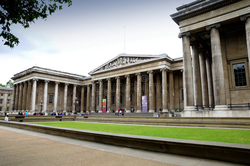 London brytyjski muzeum obrazy royalty free