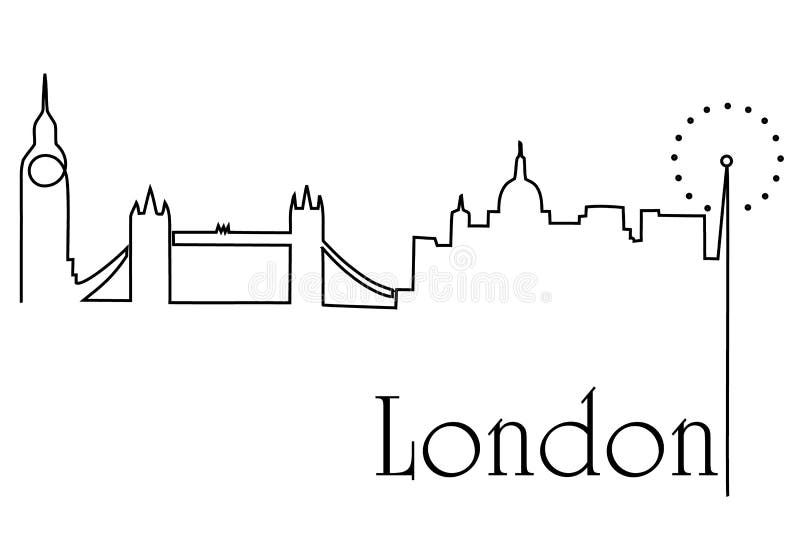London stock vector. Illustration of destinations, journey - 7271170