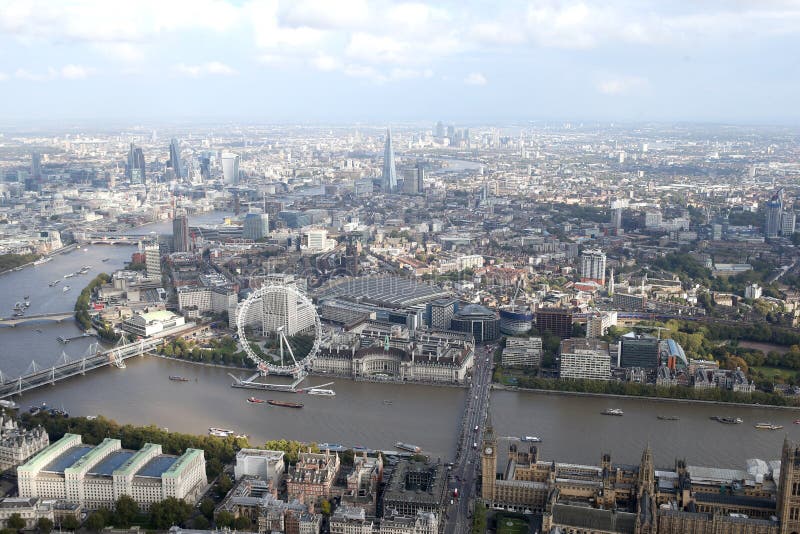 London city skyline view from above royalty free stock image London city skyline view from above royalty free stock image