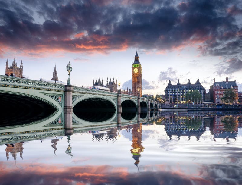 London at Dusk stock images London at Dusk stock images
