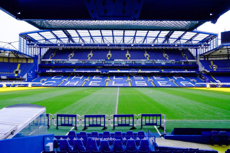 Press room, Chelsea Football Club, Stamford Bridge, Chelsea, London,  England Stock Photo - Alamy