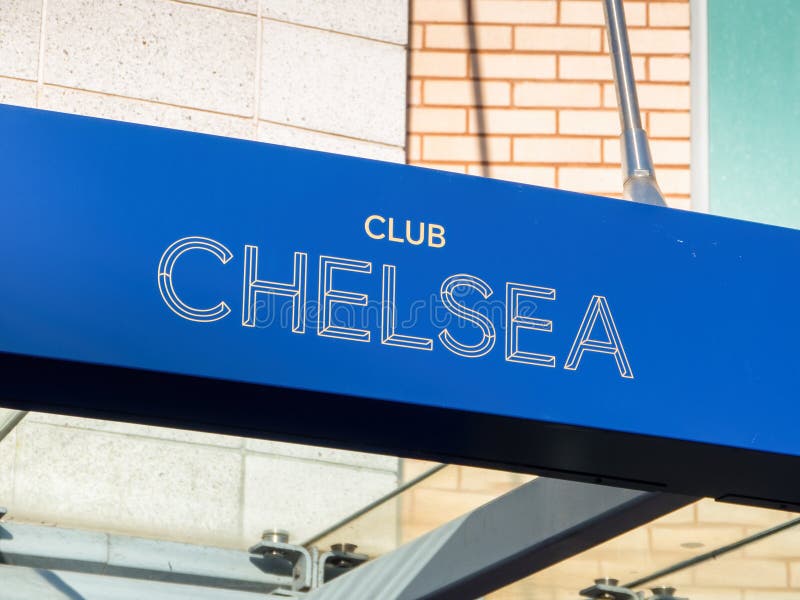 Chelsea FC Logo or Emblem. the Blue Lion. West London, UK. Editorial  Photography - Image of february, game: 242402122