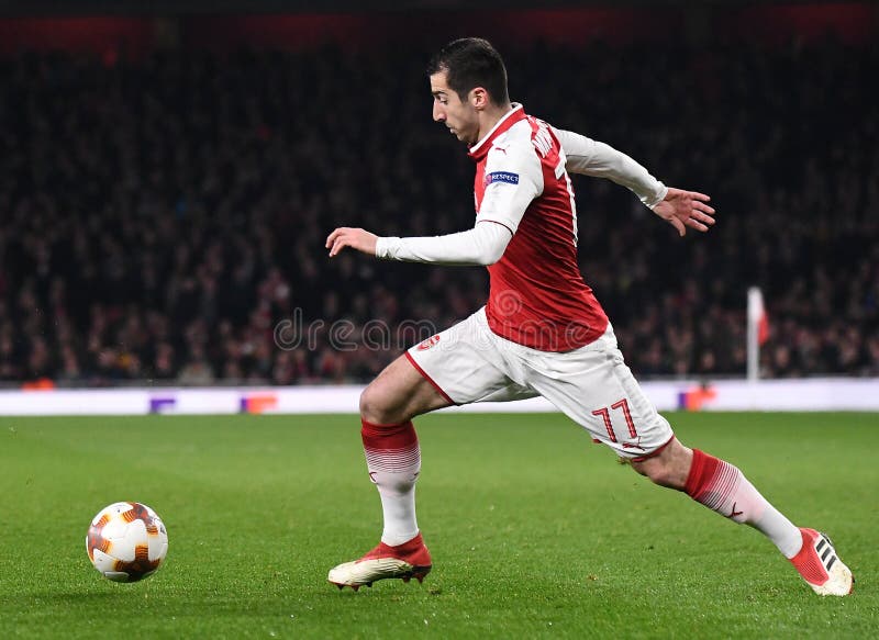 Henrikh Mkhitaryan of Arsenal FC Editorial Image - Image of soccer, league:  244082005