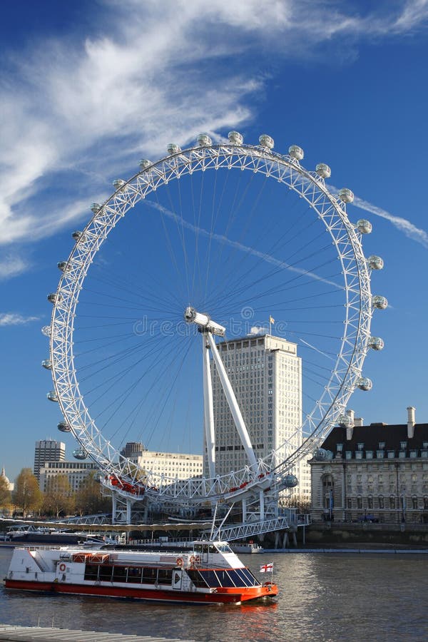 London, United Kingdom - May 6, 2011: London Eye In London, United Kingdom.  It Is The Tallest Ferris Wheel In Europe At 135 Meters Stock Photo, Picture  and Royalty Free Image. Image 11200770.