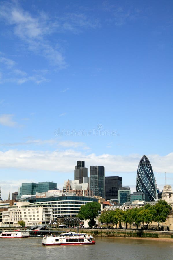 Financial District of the City of London Stock Image - Image of finance ...