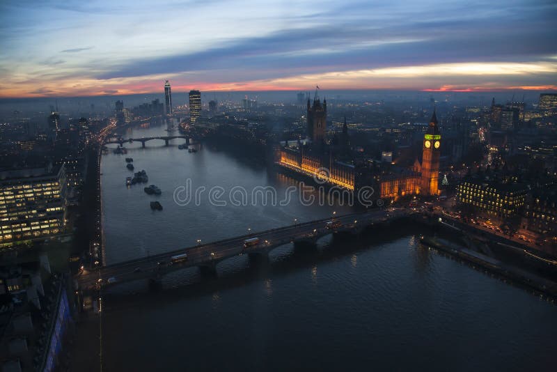 London horisont, inkluderar stora ben arkivbilder London horisont, inkluderar stora ben arkivbilder