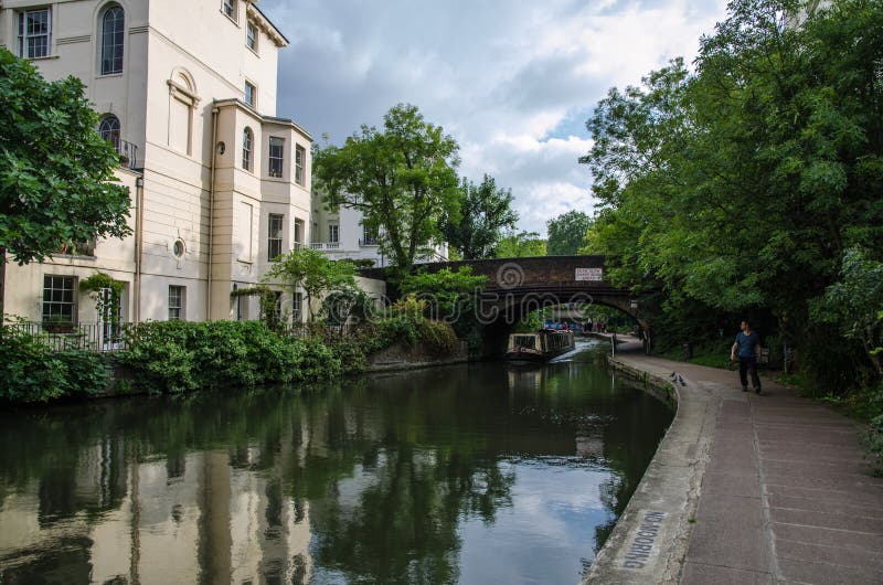 London-Kanal stockbild London-Kanal stockbild