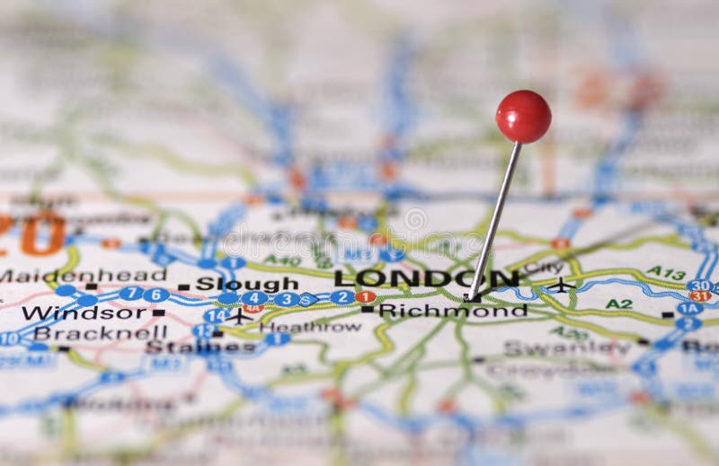 London Map Pin