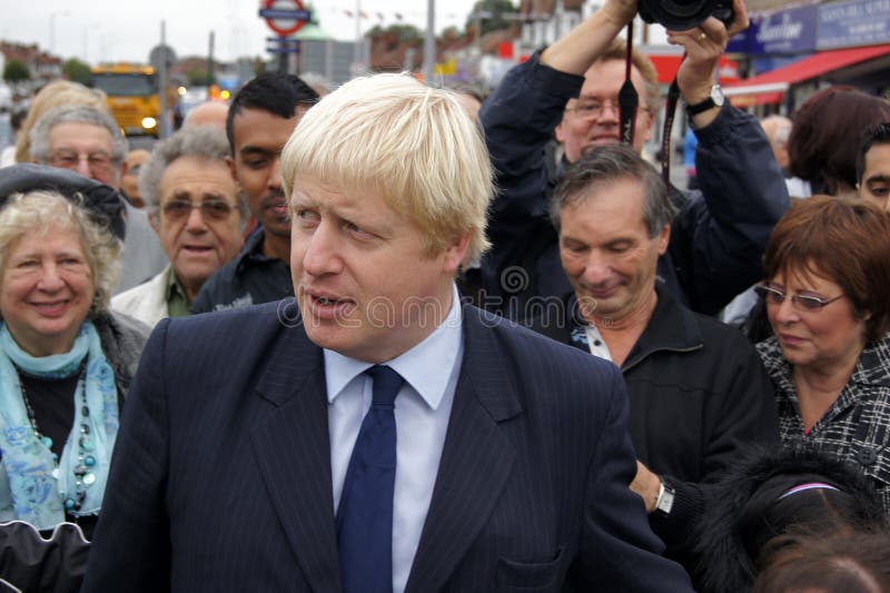 London Mayor Boris Johnson