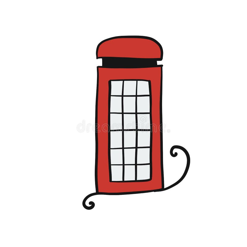 Telephone Booth Icon Vector & Photo (Free Trial) | Bigstock