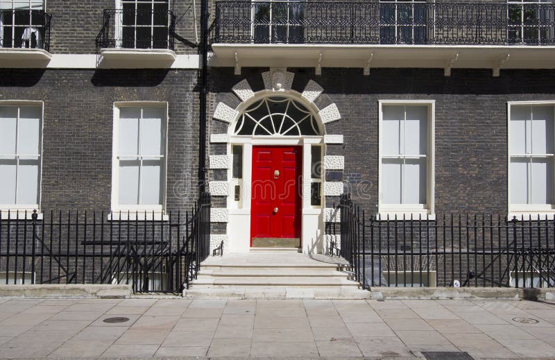 London Red Door