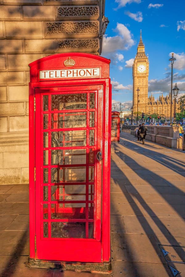 London with red phone booth against Big Ben in England, UK royalty free stock photo London with red phone booth against Big Ben in England, UK royalty free stock photo