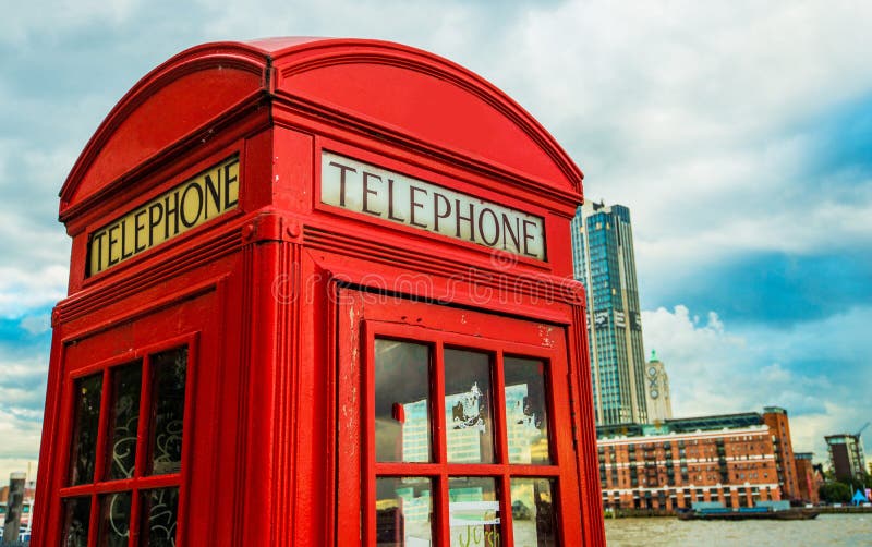 London Red Telephone Box