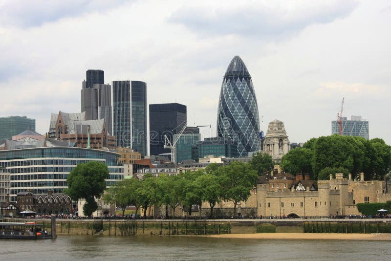London Skyline stock photo. Image of europe, business - 5566694