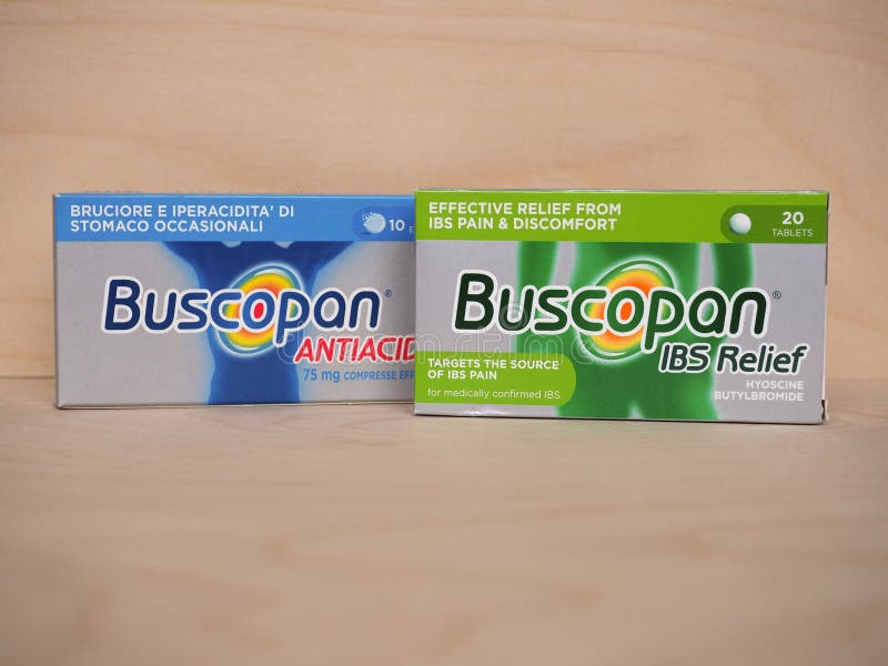 Buscopan IBS Relief and Antacid Pills in London Editorial Stock Photo -  Image of healthcare, pharmaceutical: 185699988