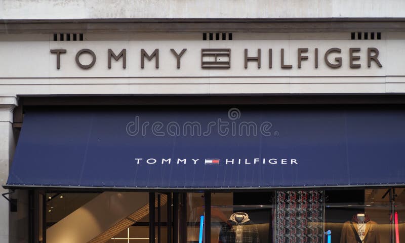 LONDON - SEP 2019: Tommy Hilfiger Sign Editorial Photography - Image of ...