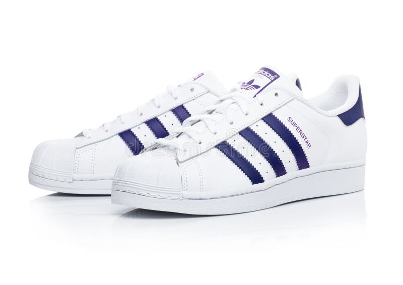 superstar blue and white