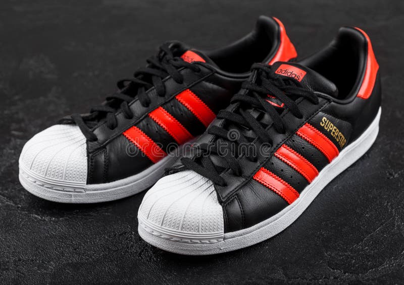 adidas superstar red uk