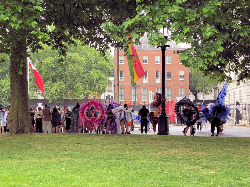 A View of the Platinum Jubilee Parade in London Editorial Image Image